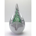 Glazen urn GL-09-GROEN
